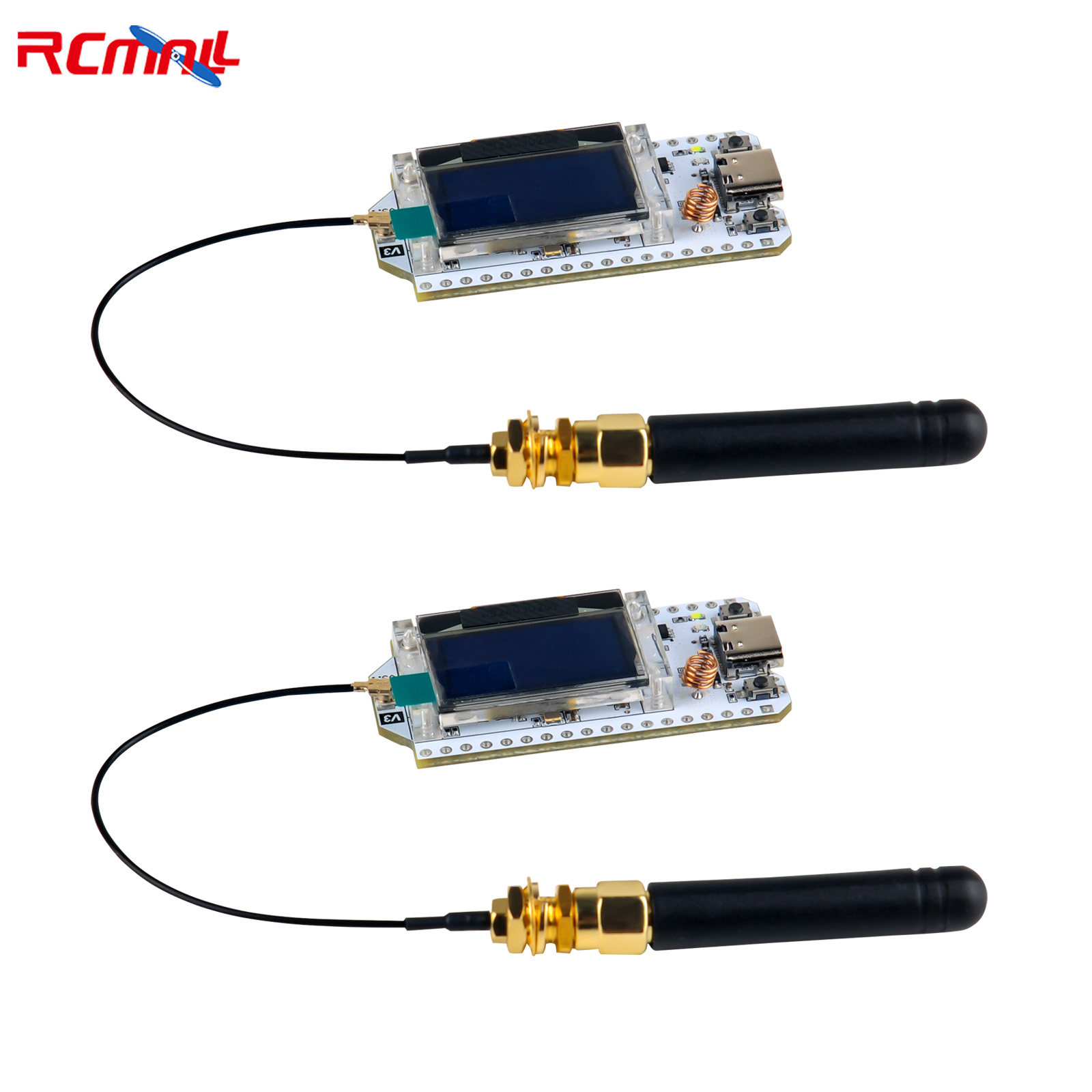 Oled Display 0.96 - 2 ชุด LoRa32 V3 868MHz 915MHz