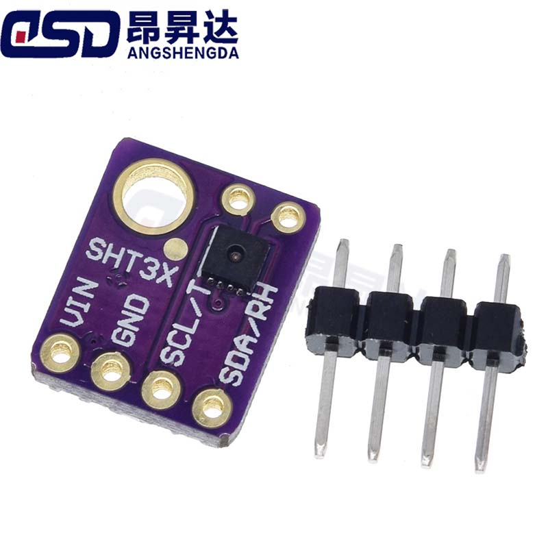 Sht31 - โมดูลเซ็นเซอร์วัดอุณหภูมิและความชื้น SHT31 SHT31-D IIC I2C แบบ