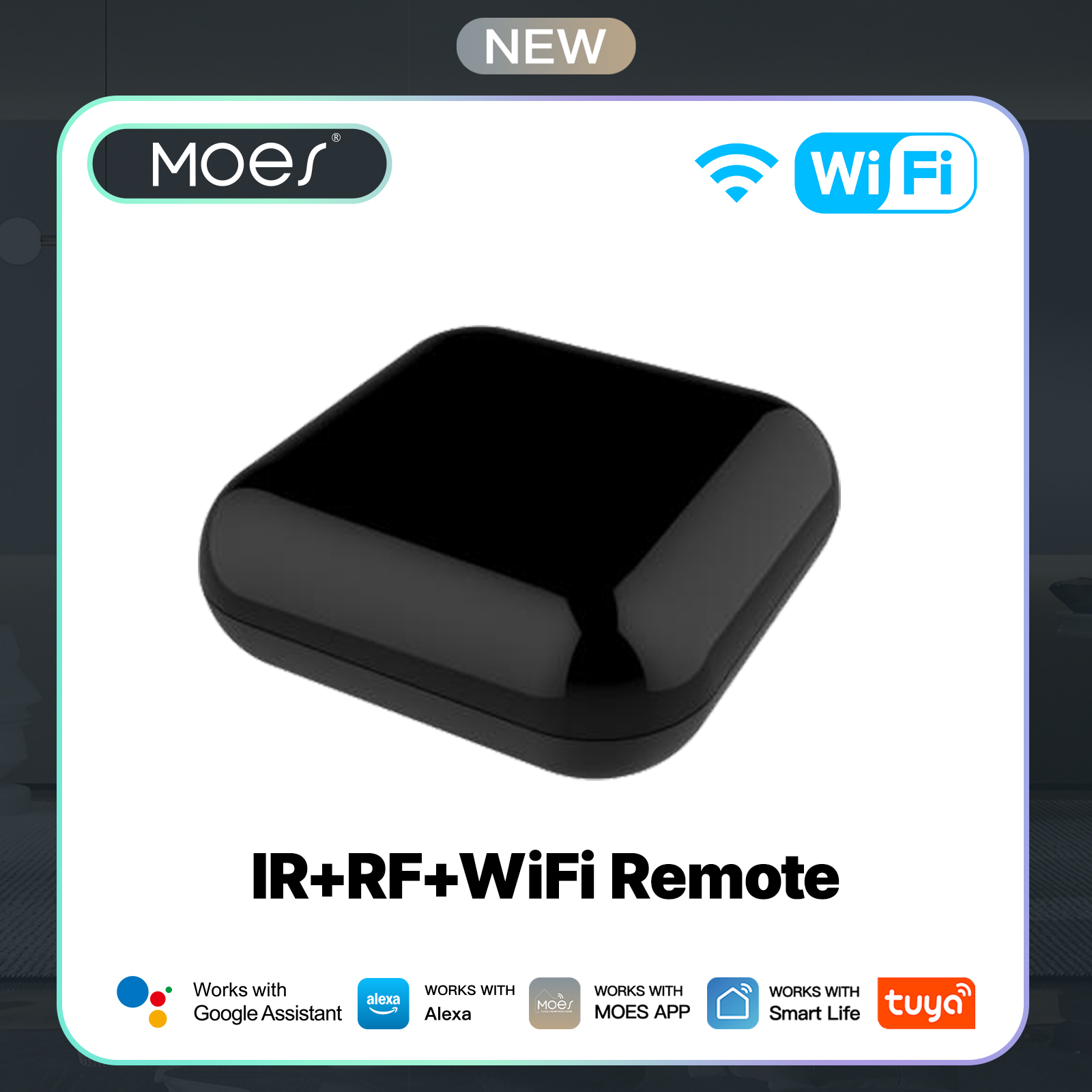 Ir Remote Module - รีโมทอเนกประสงค์ MOES Tuya WiFi IR RF