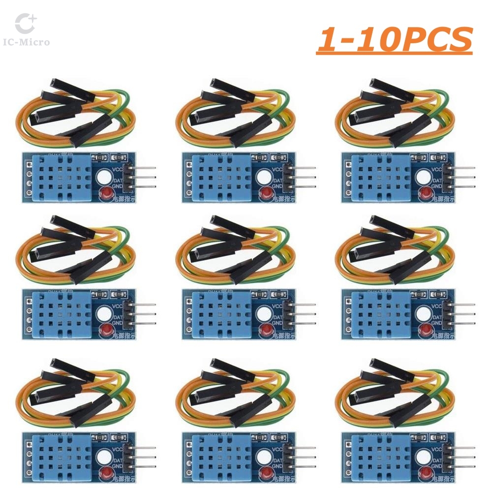 Dht11 - XZG 1-10 ชิ้น DHT11 เซ็นเซอร์โมดูล 3.3