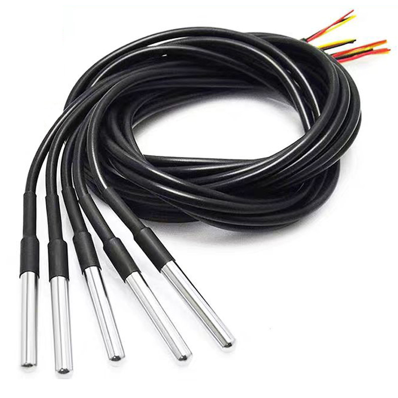 Ds18B20 - แพคเกจสแตนเลสกันน้ํา DS18b20 อุณหภูมิ Probe Sensor 18B20