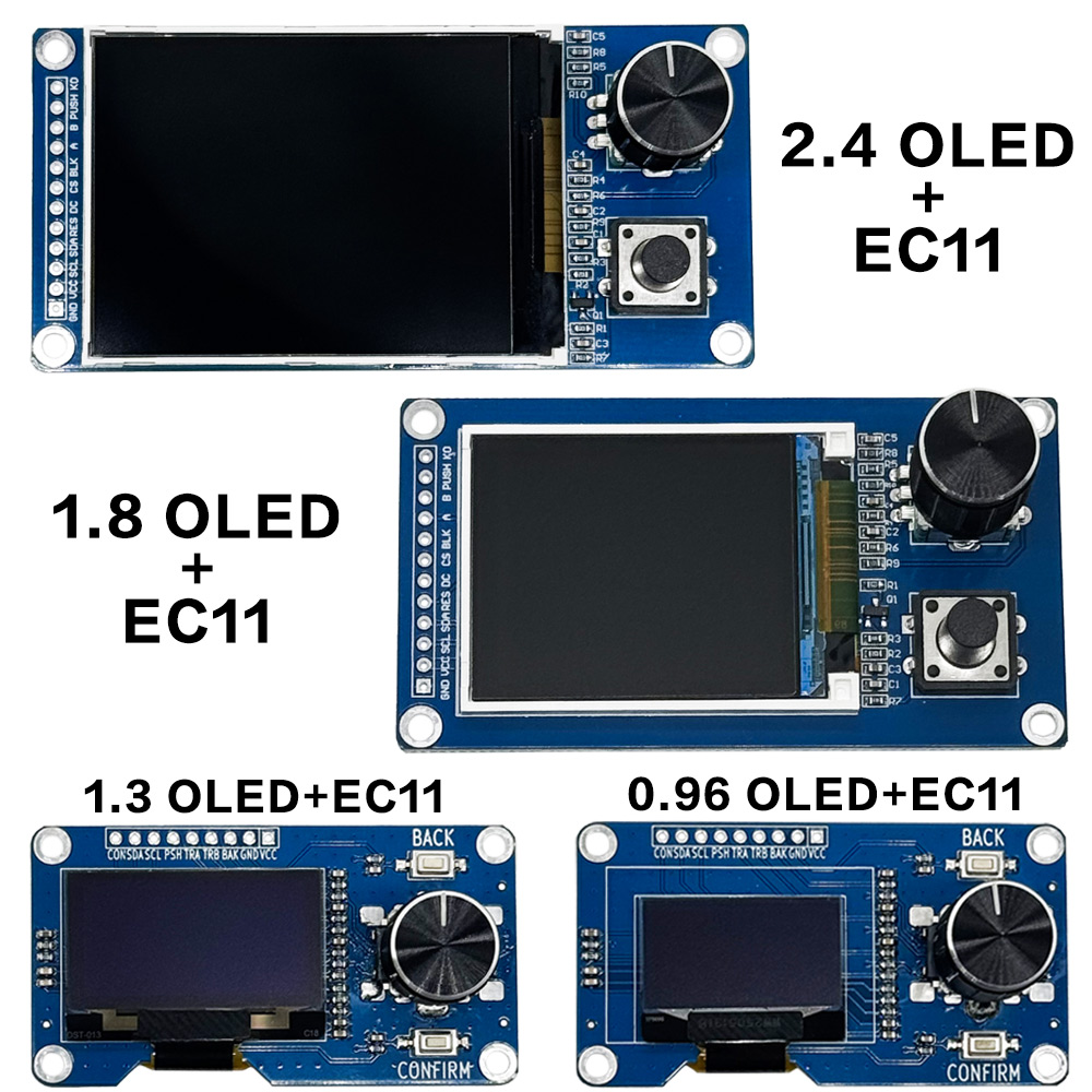 Tft Display 2.4 - โมดูล TFT OLED EC11 พร้อมตัวเข้ารหัสแบบหมุน อินเทอร์เฟซ
