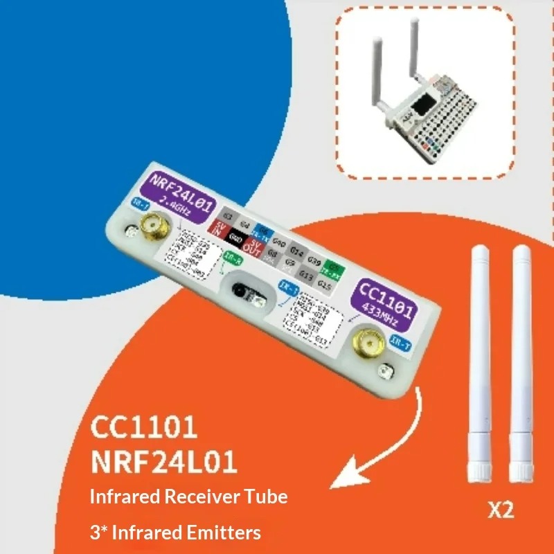 Nrf24L01 - โมดูล RF 3-in-1 M5Stack CardPuter รุ่น