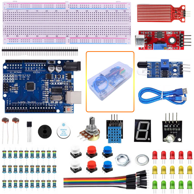 Dht11 - สําหรับ R3 ชุดพื้นฐานส่วนประกอบทดลองอุปกรณ์เสริม 830 หลุม Breadboard