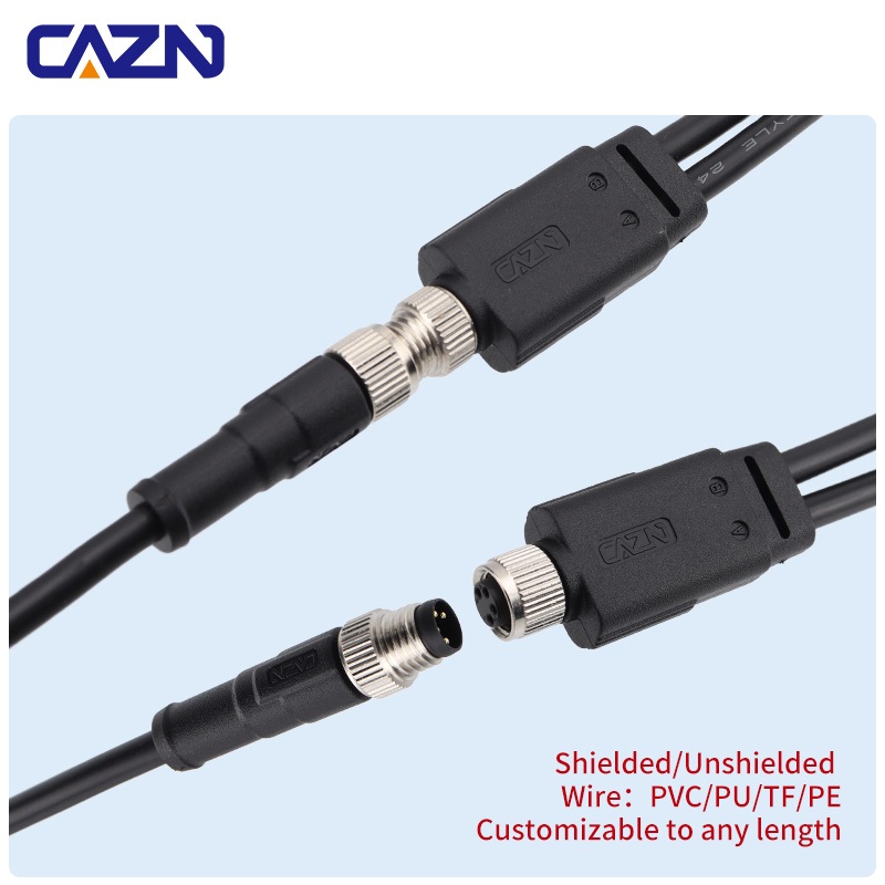 Relay Module 1 Channel - ปลั๊กตัวผู้ตัวเมียแบบ Y-Splitter รุ่น M8 พร้อมปลอกหุ้ม 1
