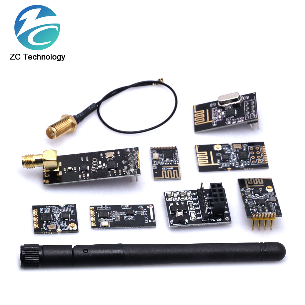 Nrf24L01 - NRF24L01 + 2.4G โมดูลการส่งข้อมูลไร้สาย2.4GHz NRF24L01อัพเกรดรุ่น NRF24L01