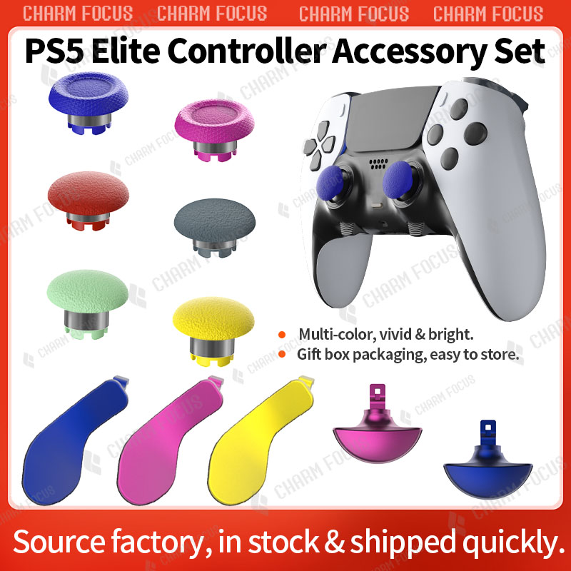 Joystick Module - 10-in-1 พลาสติก Thumbstick จอยสติ๊กสําหรับ PS5 Edge