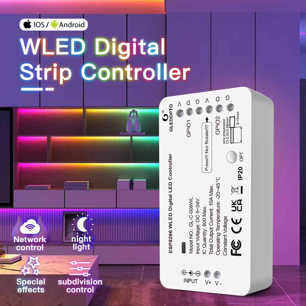 Ws2812B Strip 5V - 5 V-24 V WLED RGB RGBW