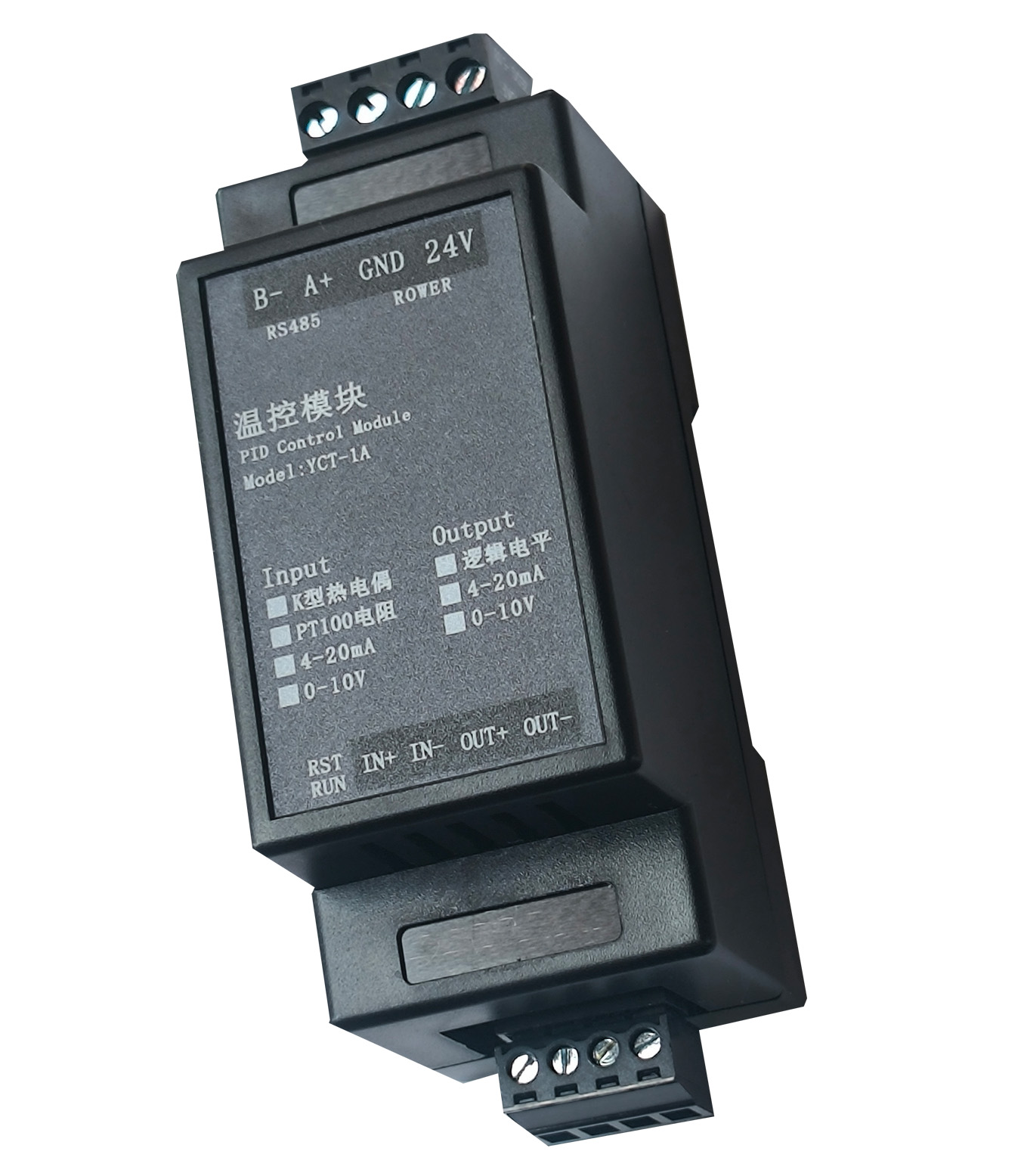 Thermocouple Module K Type - RS485 อุณหภูมิโมดูลควบคุม PLC Rail ประเภท PID