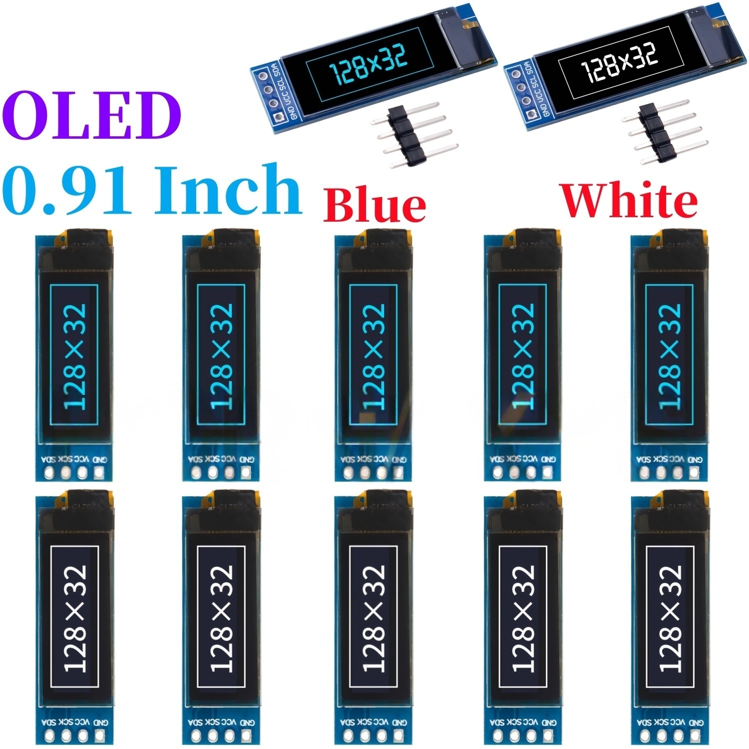 Ssd1306 - XZG 1-20PCS 0.91 นิ้ว 128x32 IIC