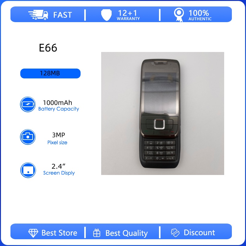 Tft Display 2.4 - โทรศัพท์มือถือ E66 3G WIFI GSM 900/1800