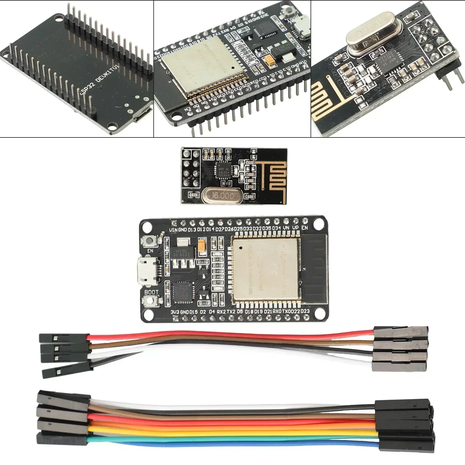 Nrf24L01 - Opendtu สำหรับของตกแต่งงานปาร์ตี้, ESP32 + NRF24L01 +