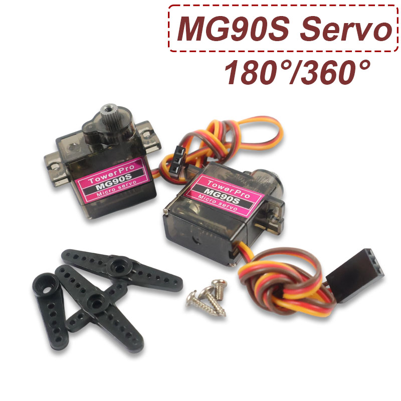 Servo Sg90 - 1/2/4 ชิ้น SG90 MG90S 9g ดิจิตอลมินิไมโครเซอร์โว