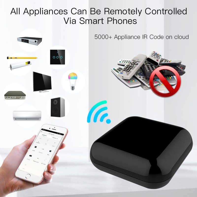 รีโมทอเนกประสงค์ MOES Tuya WiF - Ir Remote Module บทวิจารณ์และราคา