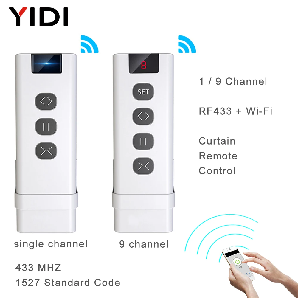 9/1 ช่อง RF433 รีโมทคอนโทรลสํา - Relay Module 1 Channel บทวิจารณ์และราคา