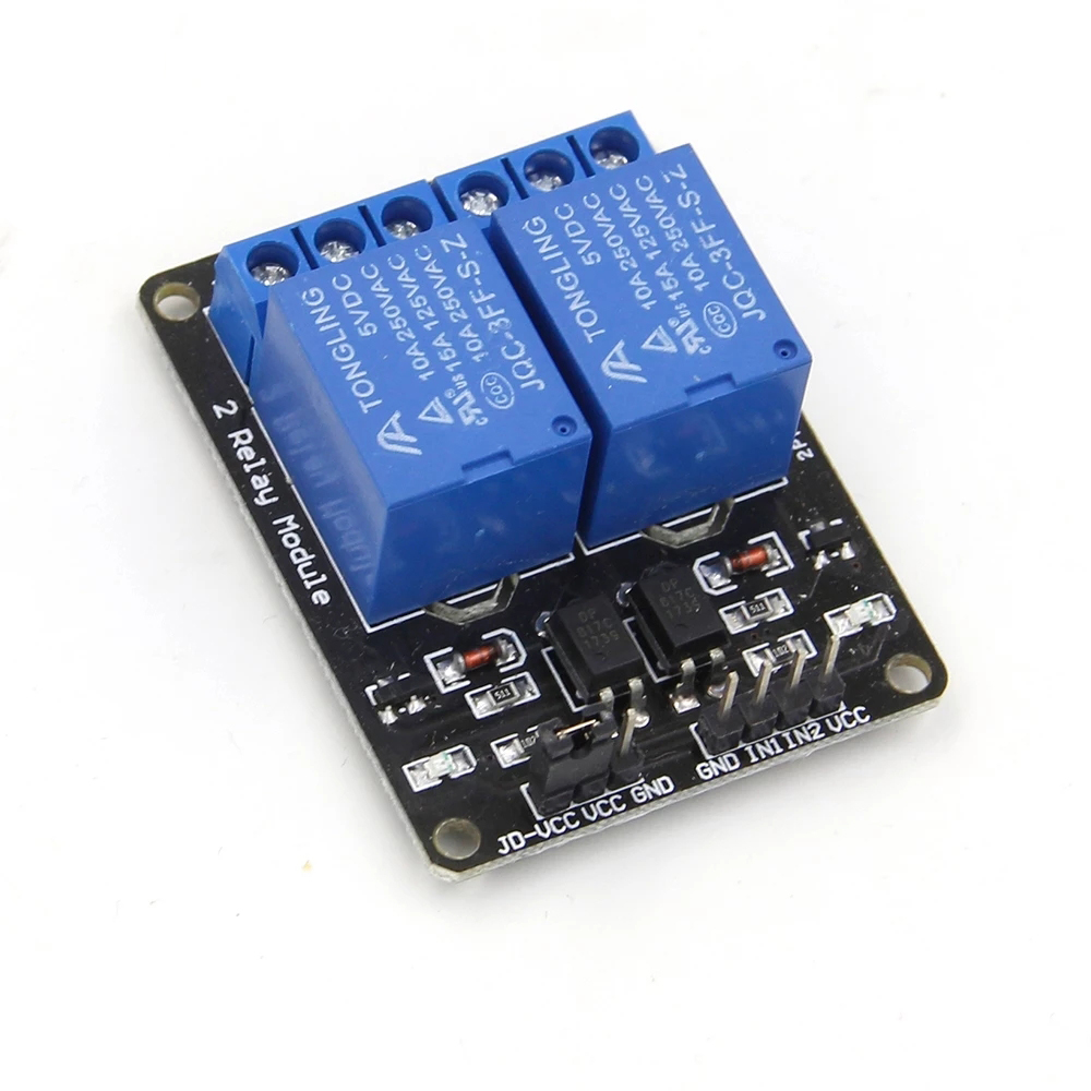 5V 12V 1 2 4 6 8ช่องรีเลย์โมดู - Relay Module 4 Channel บทวิจารณ์และราคา