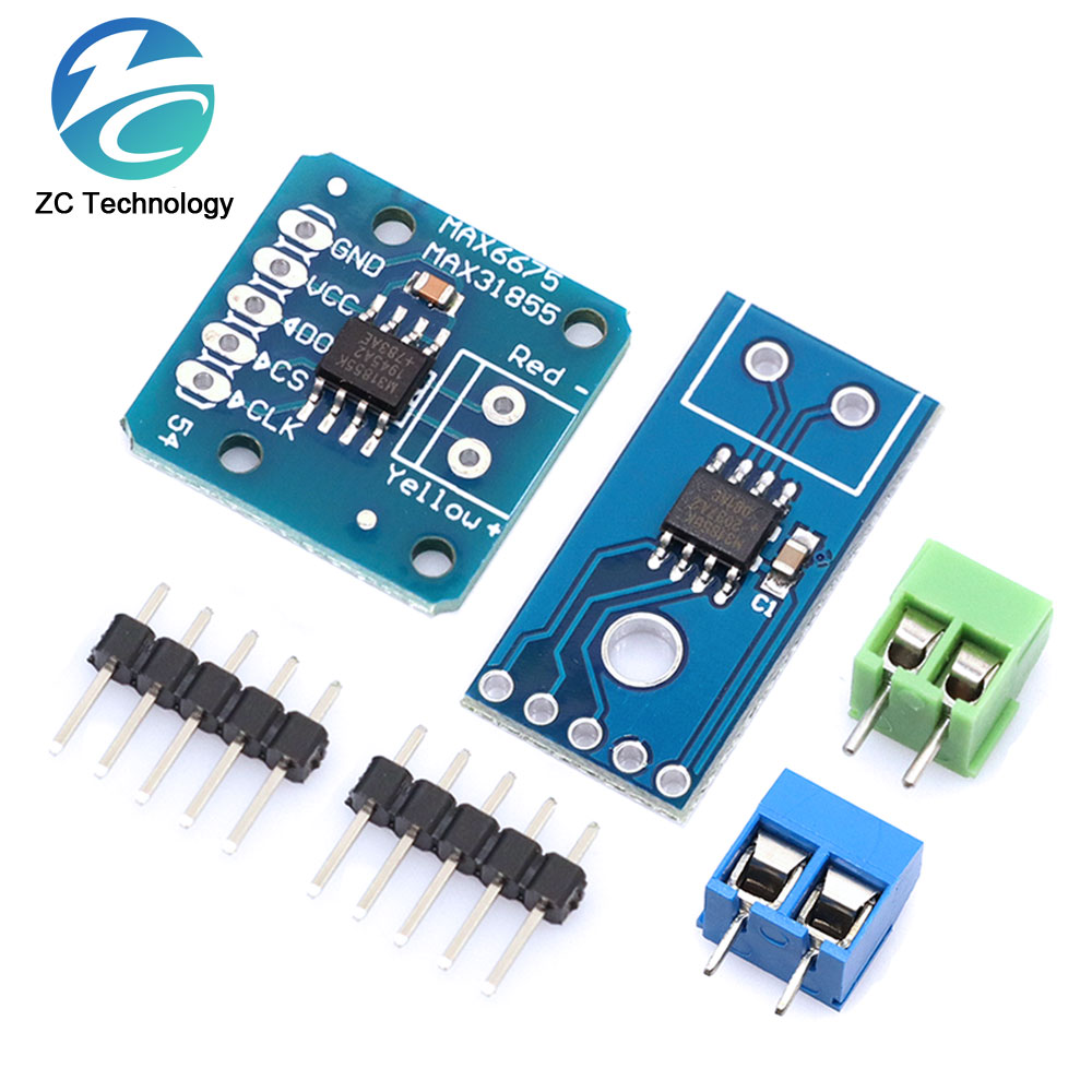 ใหม่ MAX31855 โมดูล K ประเภท T - Thermocouple Module K Type บทวิจารณ์และราคา