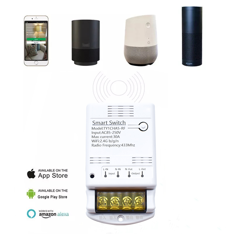 Wifi 30A โมดูลรีเลย์ 85-250V 2 - Ir Remote Module บทวิจารณ์และราคา
