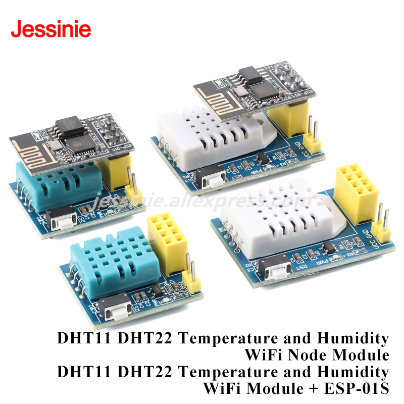 2 ชิ้น/1 ชิ้น ESP8266 ESP-01S  - Dht22 บทวิจารณ์และราคา