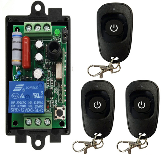 AC 220 V 1CH 1 CH ไร้สาย RF รี - Relay Module 1 Channel บทวิจารณ์และราคา