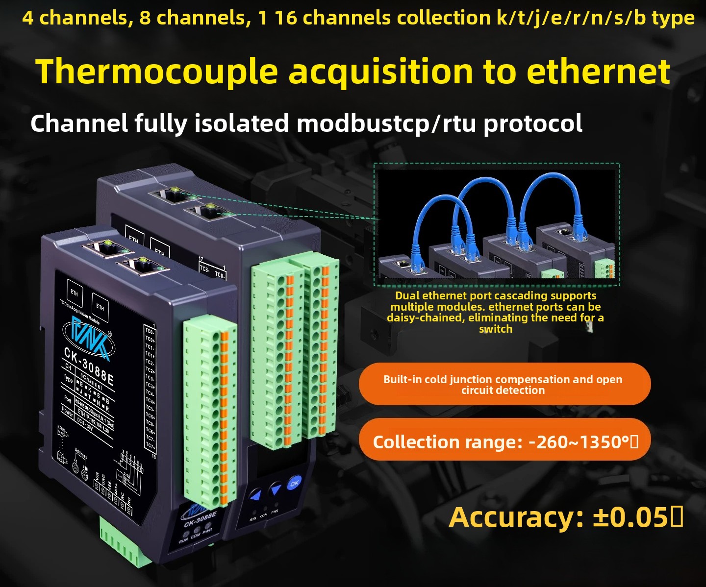 ใช้กับโมดูลวัดอุณหภูมิเทอร์โมค - Thermocouple Module K Type บทวิจารณ์และราคา