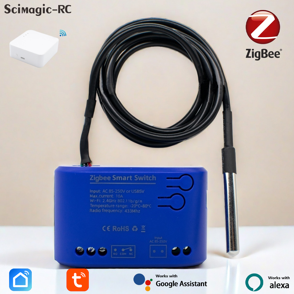 Zigbee อุณหภูมิสมาร์ทสวิทช์ 1  - Relay Module 1 Channel บทวิจารณ์และราคา