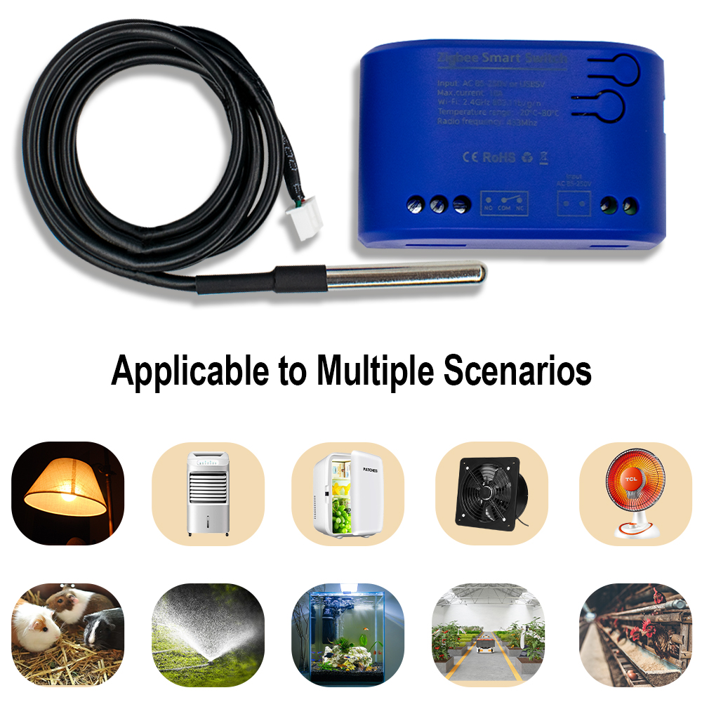 Zigbee อุณหภูมิสมาร์ทสวิทช์ 1  - Relay Module 1 Channel บทวิจารณ์และราคา