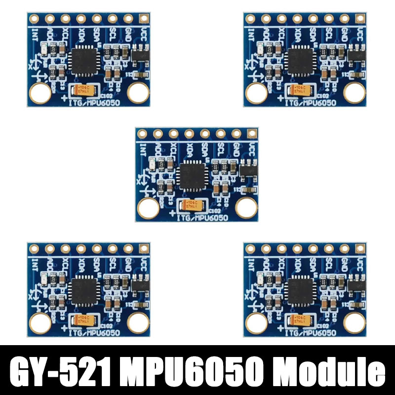 1/5/10 ชิ้น GY-521 MPU6050 3 แ - Mpu6050 บทวิจารณ์และราคา