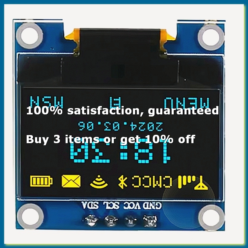 0.96 นิ้ว OLED จอแสดงผลโมดูล I - Oled Display 0.96 บทวิจารณ์และราคา