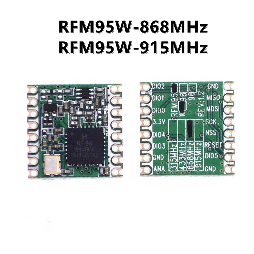 RFM95W RFM95แบบดั้งเดิม (5ชิ้น - Lora Rfm95 บทวิจารณ์และราคา