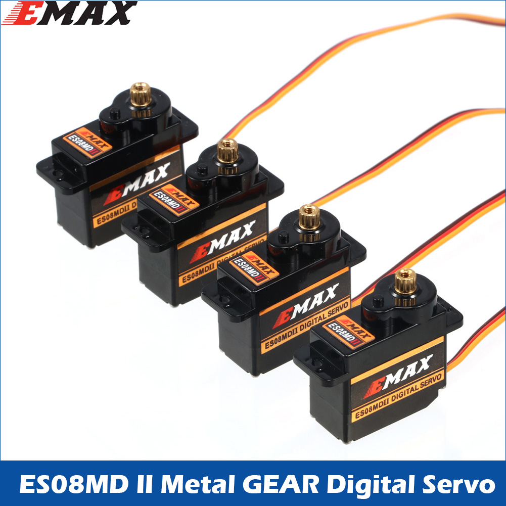 2/4/10 ชิ้น EMAX ES08MD II เกี - Servo Sg90 บทวิจารณ์และราคา