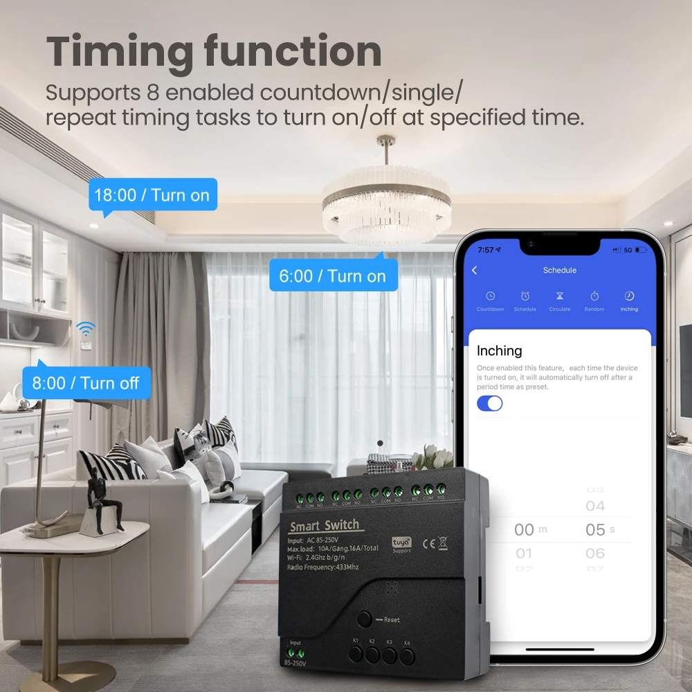 โมดูลรีเลย์ WiFi อัจฉริยะ 4 ช่ - Relay Module 4 Channel บทวิจารณ์และราคา