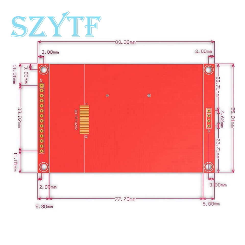 3.2 นิ้ว SPI Serial Port หน้าจ - Ili9341 บทวิจารณ์และราคา