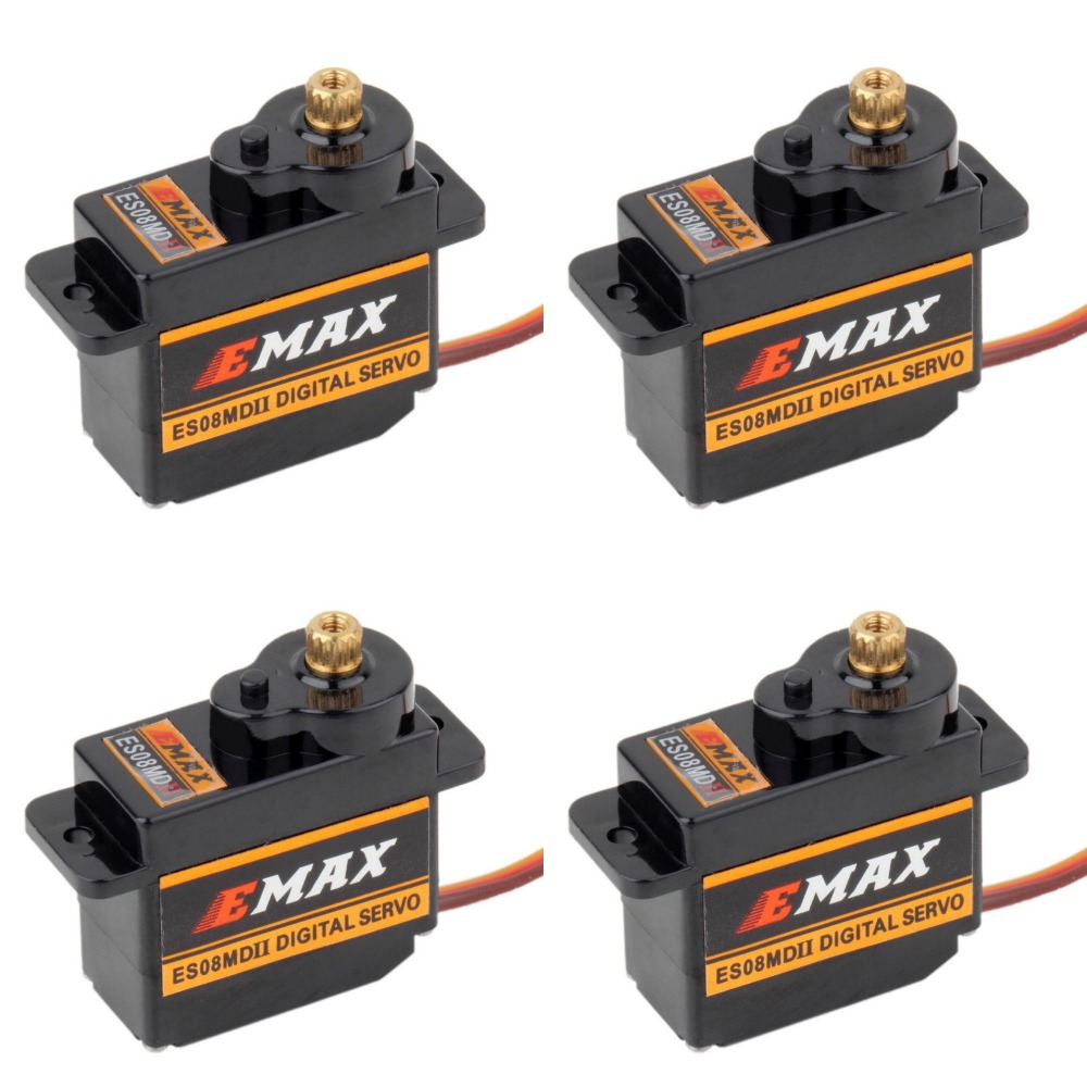 4 ชิ้น EMAX ES08MDII ES08MD II - Servo Sg90 บทวิจารณ์และราคา