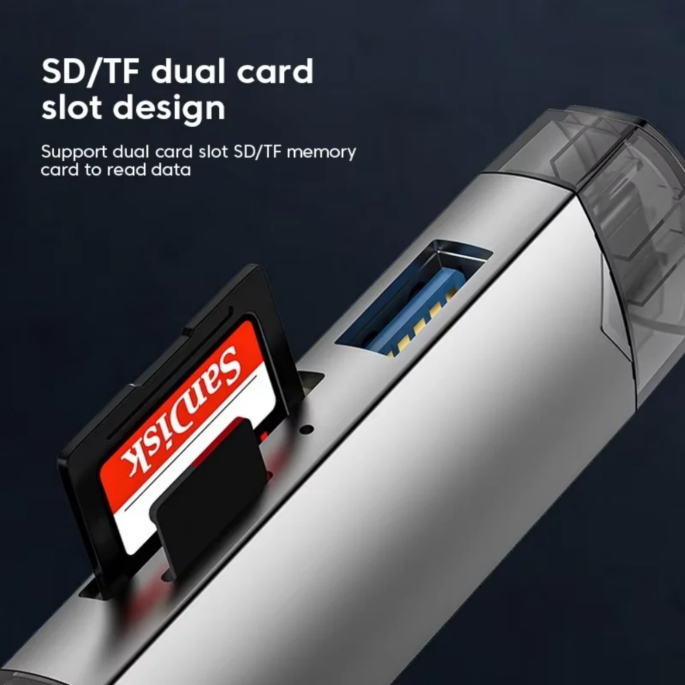เครื่องอ่านการ์ด USB 3.0 OTG 6 - Sd Card Module บทวิจารณ์และราคา