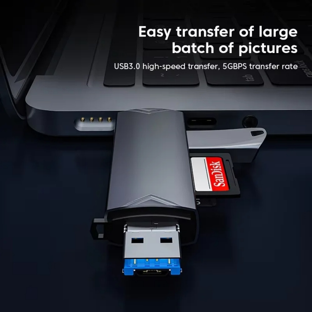 เครื่องอ่านการ์ด USB 3.0 OTG 6 - Sd Card Module บทวิจารณ์และราคา