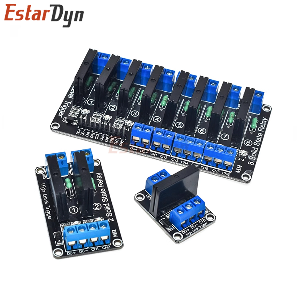 5V 1 2 4 8 ช่อง SSR G3MB-202P  - Relay Module 4 Channel บทวิจารณ์และราคา