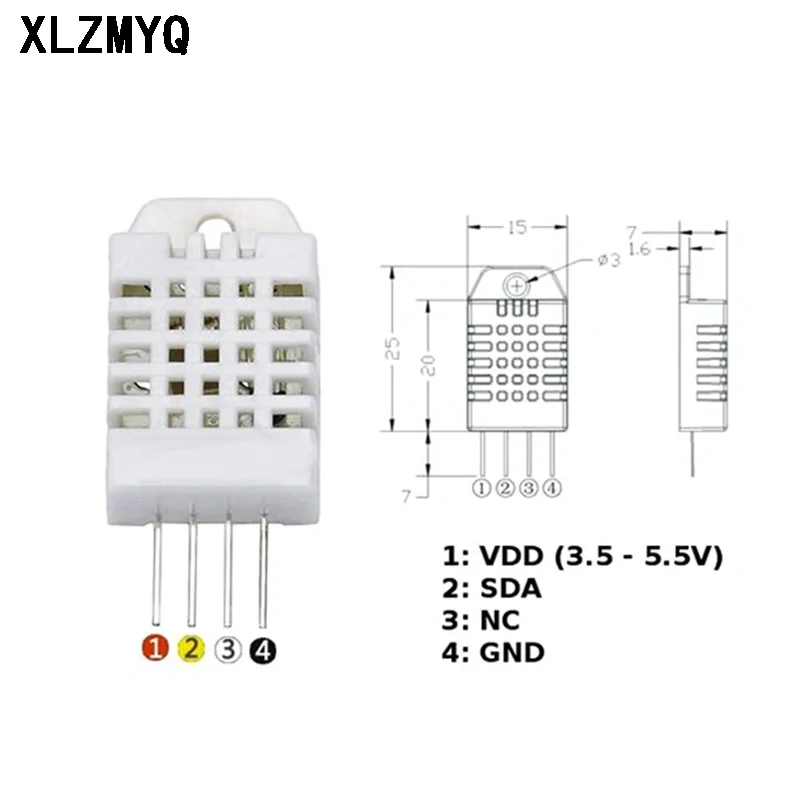 5 ชิ้น DHT22 อุณหภูมิและความชื - Dht22 บทวิจารณ์และราคา