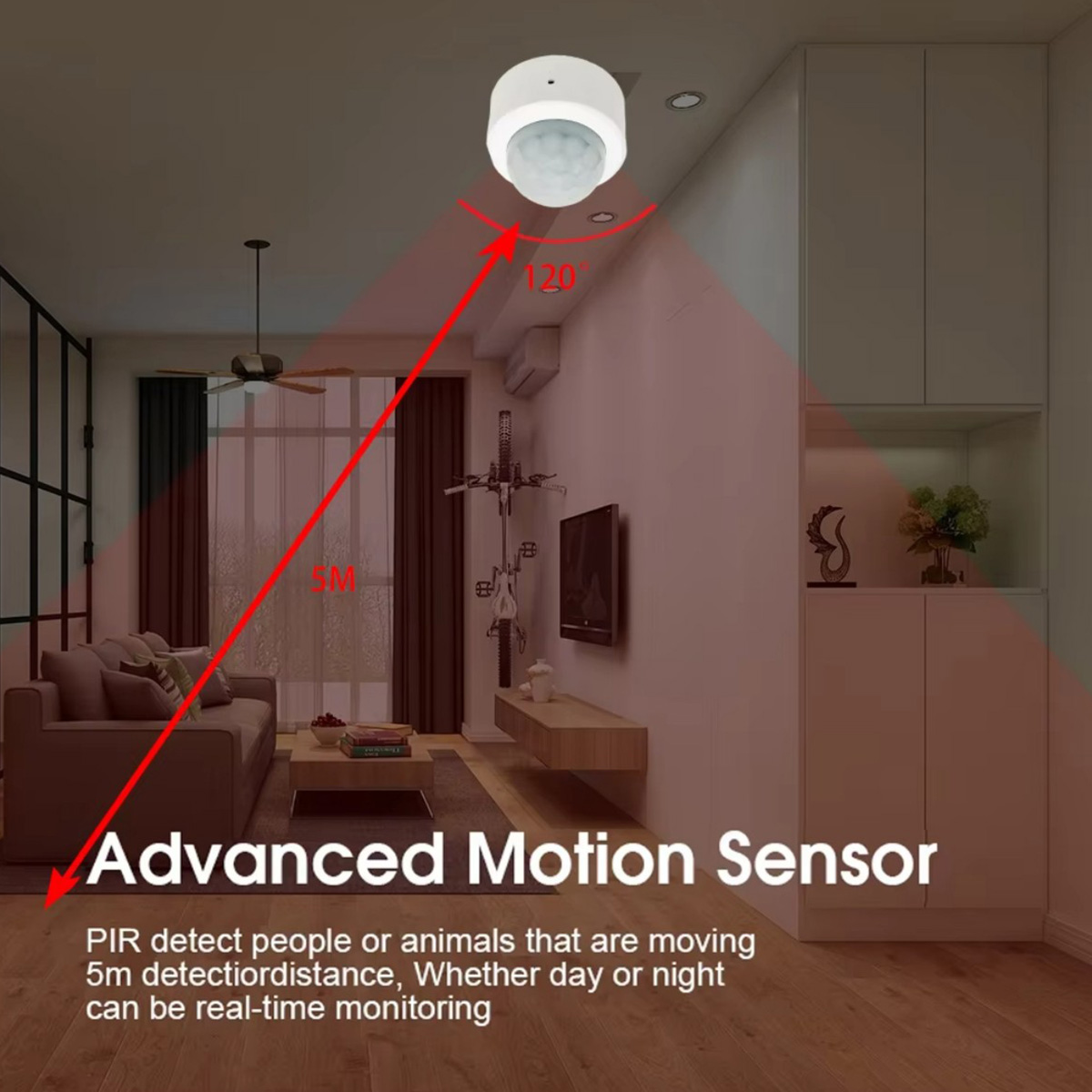 Zigbee3.0 มินิ PIR เซ็นเซอร์ตร - Pir Motion Sensor บทวิจารณ์และราคา