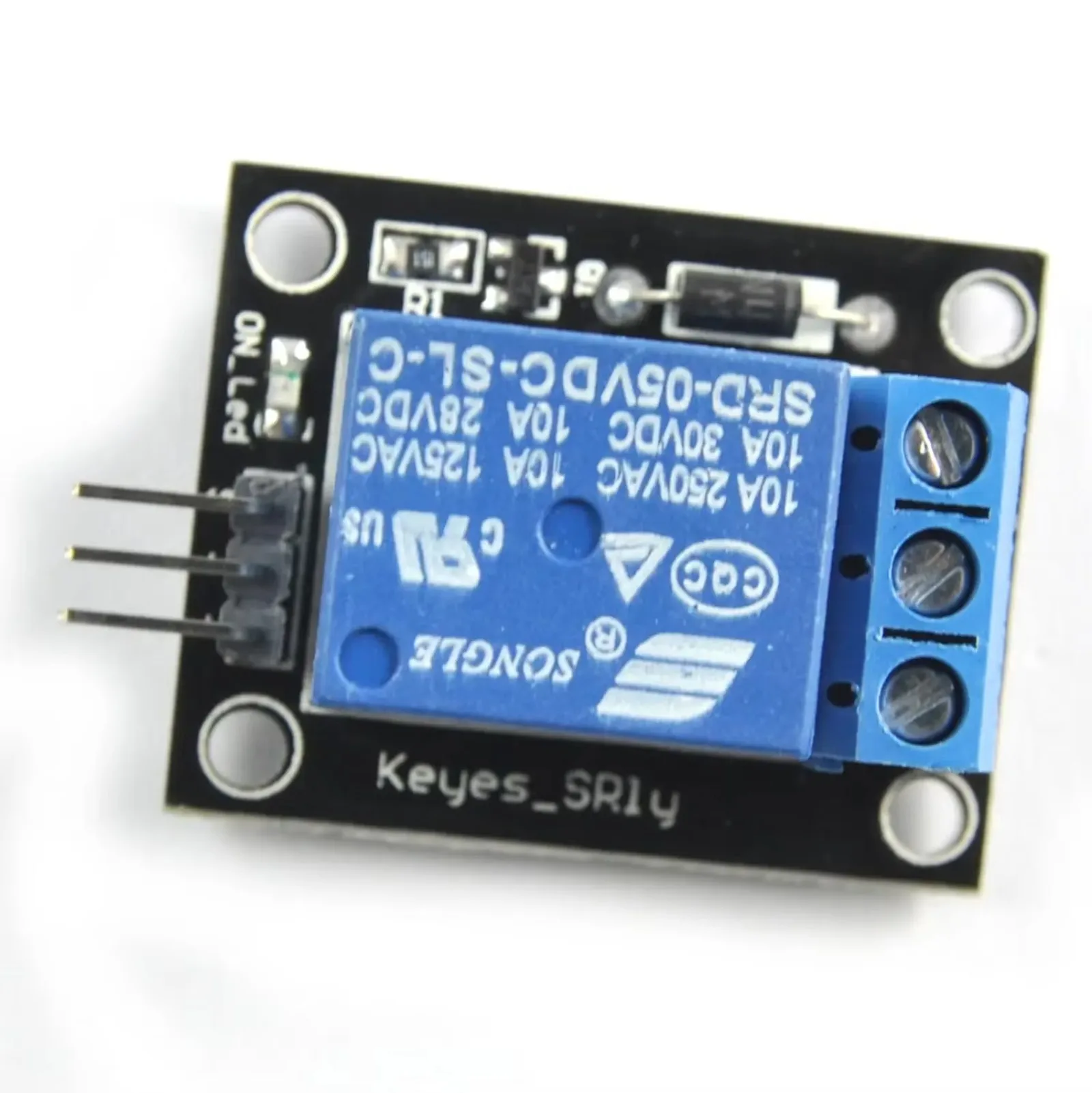 5PCS 1 ช่อง 5V รีเลย์โมดูล SRD - Relay Module 1 Channel บทวิจารณ์และราคา