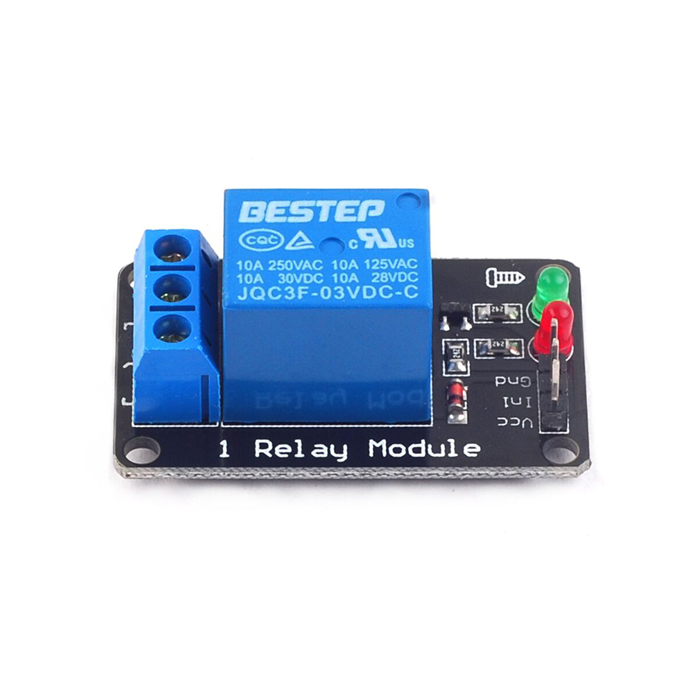 โมดูลรีเลย์ส่องสว่างแบบทริกเกอ - Relay Module 4 Channel บทวิจารณ์และราคา